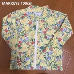 OCEAN & GROUND 花柄ラッシュガード 100 女の子
