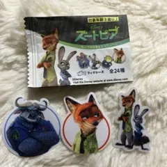 ズートピア　貼ってはがせるエコワッペン