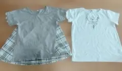 Tシャツ　女の子　２枚セット