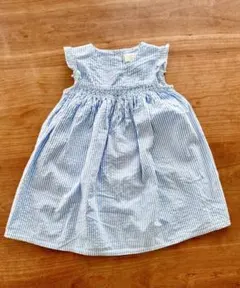 Albetta　アルベッタ　スモック刺繍ワンピース 2-3才のサムネイル