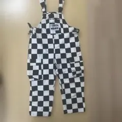 MONO チェック柄オーバーオール
