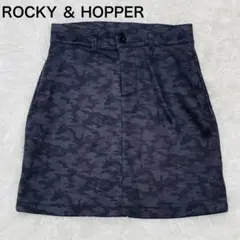 ロッキーアンドホッパー　レディース ゴルフスカート　カモフラ柄　【M】　ポリのサムネイル