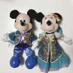 ファンタジースプリングス ぬいぐるみバッジ ミッキー ミニー