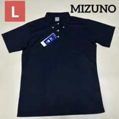 MIZUNO メンズ ゴルフシャツ ボタンダウン ブラック XL ポロシャツのサムネイル