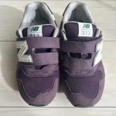 New Balance 313 パープル スニーカー　19cm