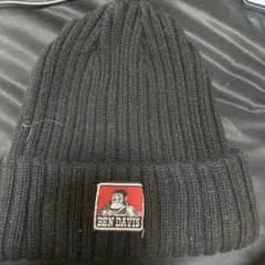 BEN DAVIS ブラックニット帽のサムネイル