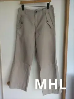MHL マーガレットハウエル チノパン ベージュ Ｌサイズのサムネイル