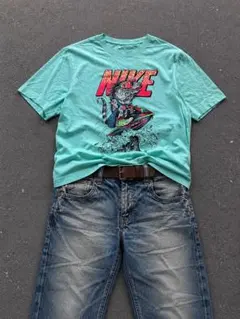 00s NIKE 半袖Tシャツ y2k archive 短丈 ストリートのサムネイル