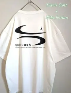 Travis Scott × Nike Jordan Tシャツ XL