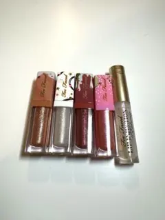新品未使用Too Faced リップグロスセット ミニサイズ5本のサムネイル