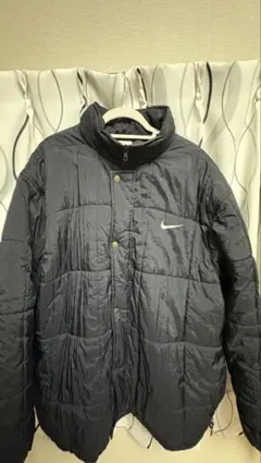 00s Y2K NIKE ナイキ パデッドジャケット 中綿 ブラック テック系 00s Y2K NIKE ナイキ パデッドジャケット 中綿 ブラック テック系