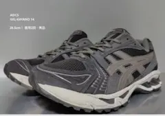 灰×薄褐色【超人気♕完売モデル✨】ASICS GEL-KAYANO14