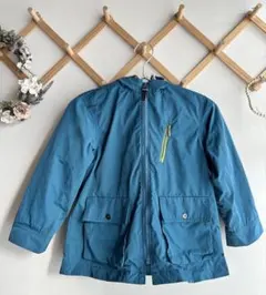 【ハッカ】キッズ　アウター　ブルー　120㎝