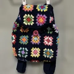 グラニースクエア　リュック ネイビー