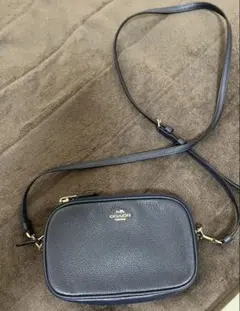 COACH ショルダーバッグ　ネイビー