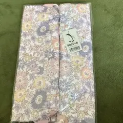 2way巾着ナップサック　花柄 ピンク系