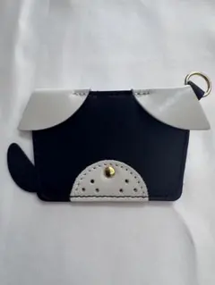 Rosy Monster犬型レザーチャーム/ジッパー付