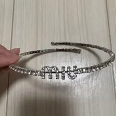未使用品miumiuカチューシャ【最終値下げ！】 楽天市場】ミュウミュウ カチューシャの通販