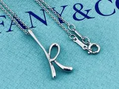 極美品✨ ティファニー ネックレス イニシャル レター n AG925 - メルカリ