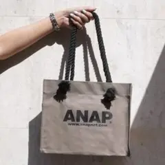 ANAP ロゴキャンバス ミニトートバッグ