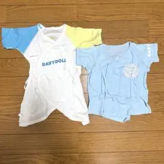ベビードール　ベビー肌着 2点セット