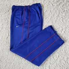 00s NIKE トラックパンツ 日本製 スウォッシュ刺繍 スポーツミックス