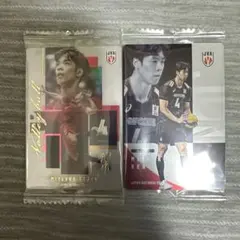バレーボール　男子日本代表 ウエハース宮浦健人選手 レア＆ノーマル セット