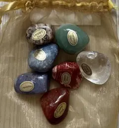 Chakra Stone 天然石 7種セット ルース 原石　チャクラストーン　占