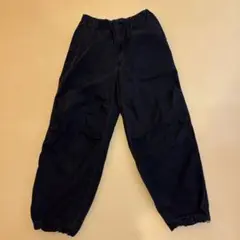 ユニクロC　ワイドパラシュートパンツ　ダークグレー S