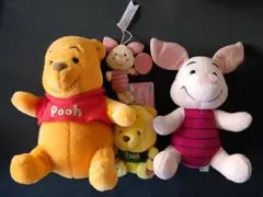 くまのプーさん ピグレット ぬいぐるみ まとめ売り　美品セット