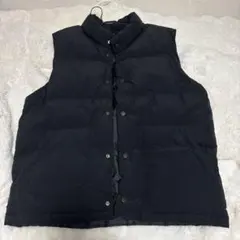 レディース用　ダウンベスト ブラック　 Lサイズ