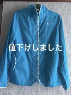 ★Paradiso パラディーゾ春夏用メッシュレディースジャケット ウェア　青