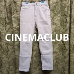 シネマクラブ ハニーズ CINEMACLUB 裏起毛 パンツ グレー スキニー