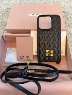 Miu Miu iPhoneケース 5ZH185 マテラッセのサムネイル