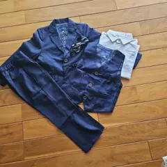 ネイビー フォーマルスーツセット 120cm
