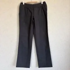 Simplicite ベイクルーズ ストレートパンツ グレー 36 オフィスのサムネイル