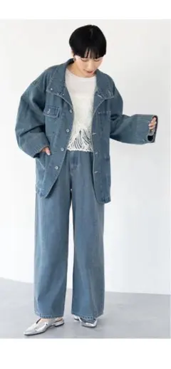 新品　LEPSIM デニムカバーオール　Ｆ