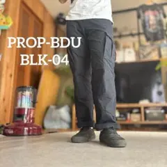 00s古着 PROPPER BDUカーゴパンツ L相当 ネイビー　ミリタリー