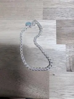 シルバーカラー チェーンブレスレット