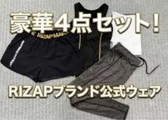 新品 GOLD'S GYM アンダーウェア 4点セット 吸水速乾ストレッチ 黒M