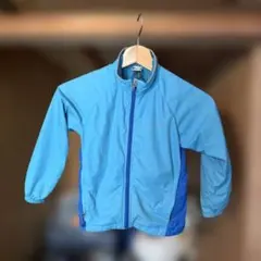 mont-bell キッズ ジャケット 110 青　クリマメッシュ
