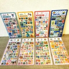 ディズニー ブロックシール タイルシール ツムツム ぷくぷくシール 全種類 8枚
