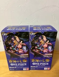 ワンピースカードゲーム 蒼海の七傑 テープカット 2box 新品未開封品