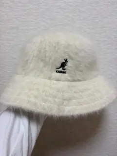 KANGOL ウールバケットハット M ホワイト