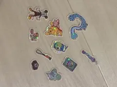 ディズニー　ホログラムステッカー