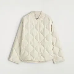 オーバーサイズキルトライナージャケット