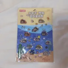 POPMART CRYBABY CRYMEanOCEAN シール ステッカーのサムネイル