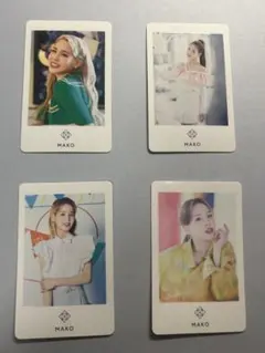 MAKO NiziU ポラロイドカード 4枚セット