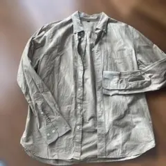無印良品　ボタンダウンシャツL