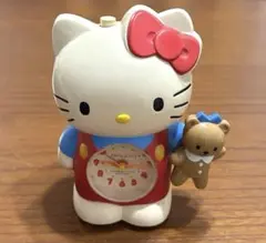 【動作品　希少】　1992年製　ハローキティ 目覚まし時計